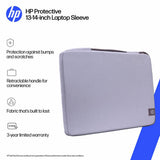 HP laptop sleeve 13-14 inch Galactic Lilac (British brand)