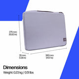 HP laptop sleeve 13-14 inch Galactic Lilac (British brand)