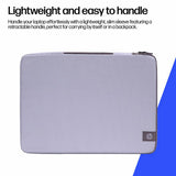 HP laptop sleeve 13-14 inch Galactic Lilac (British brand)