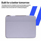 HP laptop sleeve 13-14 inch Galactic Lilac (British brand)