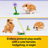 LEGO 3in1 hamster building set 166 pieces - British product