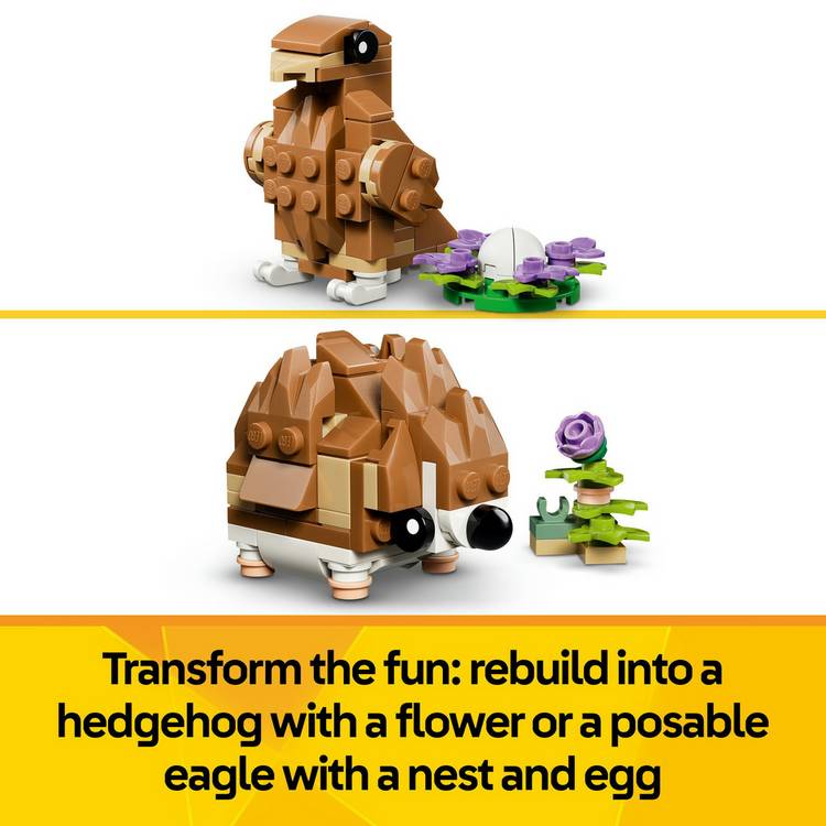 LEGO 3in1 hamster building set 166 pieces - British product