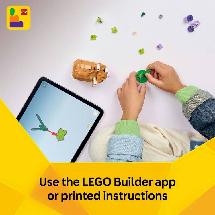 LEGO 3in1 hamster building set 166 pieces - British product