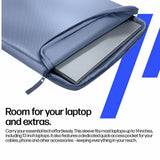 HP laptop sleeve Ice Blue 14-inch - British product