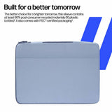 HP laptop sleeve Ice Blue 14-inch - British product