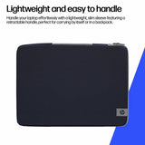 HP laptop sleeve blue 13-14 inch, UK version