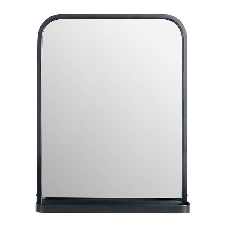 Argos Home industrial bathroom mirror with shelf 64x49cm (British brand)