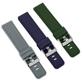 Reflex Active interchangeable watch strap set grey blue teal (British brand)
