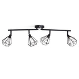 Argos Home Kanso 4-light spotlight black, UK version