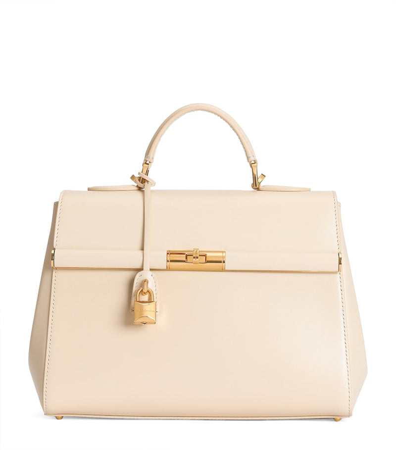 Dolce&Gabbana Marlene top-handle bag calfskin leather, UK version