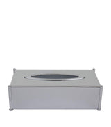 Harrods ZODIAC Cylinder Chrome Bathroom Tissue Box- Buy online at McGrocer