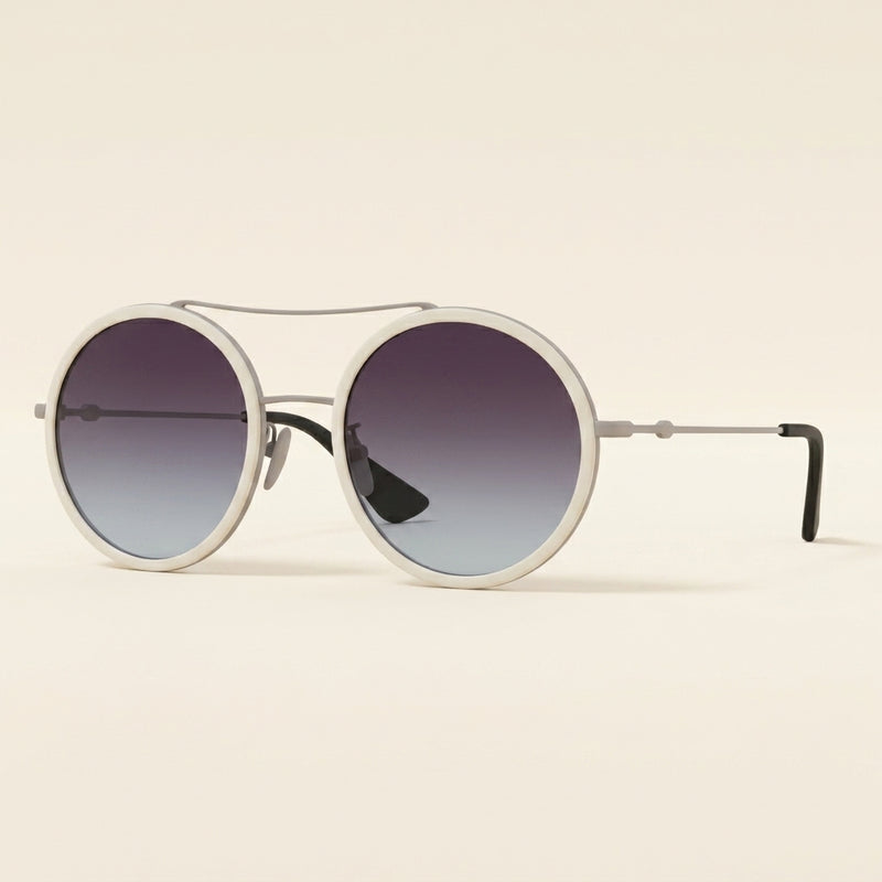 Gucci round sunglasses with gradient lenses 55mm (British brand)