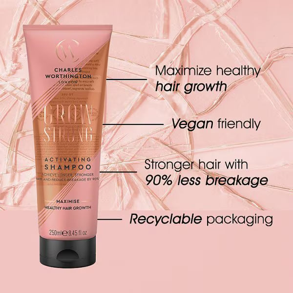 Charles Worthington Grow Strong Activating Shampoo 250ml - British product