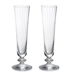 Baccarat Mille Nuits champagne flutes set of 2 180ml - British product