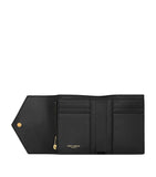 Saint Laurent trifold wallet with YSL monogram (British brand)