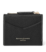 Harrods Aspinal of London Leather Hudson Coin and Card Holder 8cm x 10cm- Buy online at McGrocer