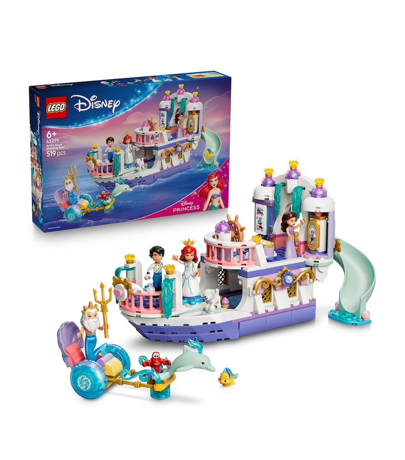 LEGO Disney Ariel Royal Wedding Boat building set - British product