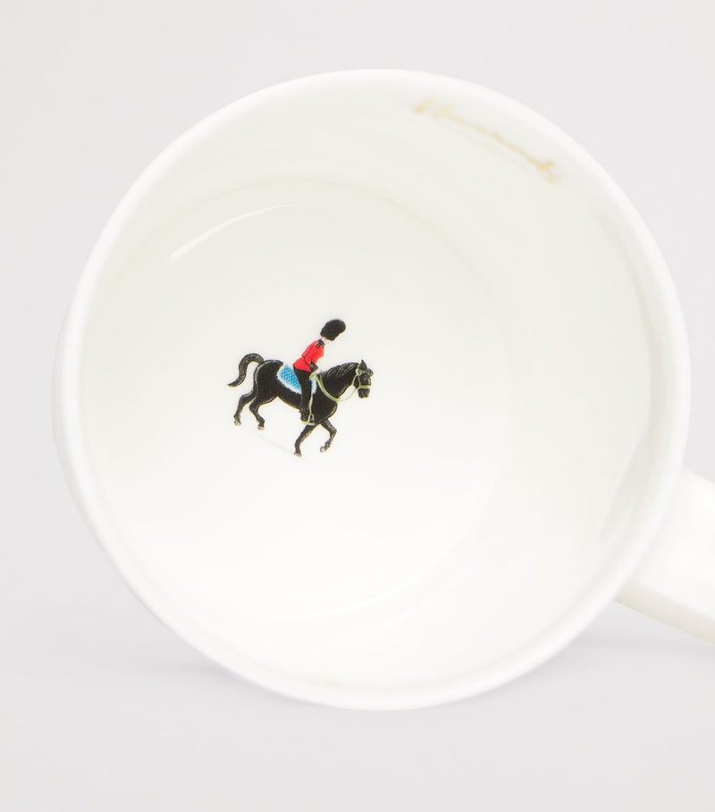 Harrods King's Guard stoneware mug, UK version
