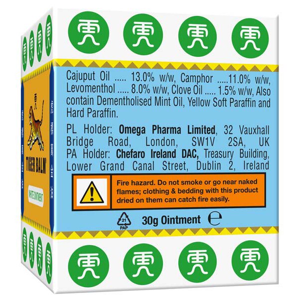 Tiger Balm White 30g GOODS Superdrug
