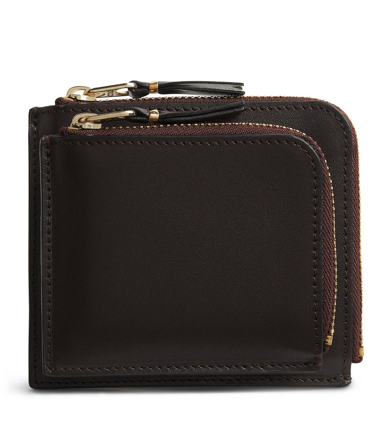 Comme des Garçons Wallet small leather outside pocket, UK version