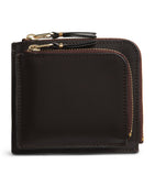 Comme des Garçons Wallet small leather outside pocket, UK version