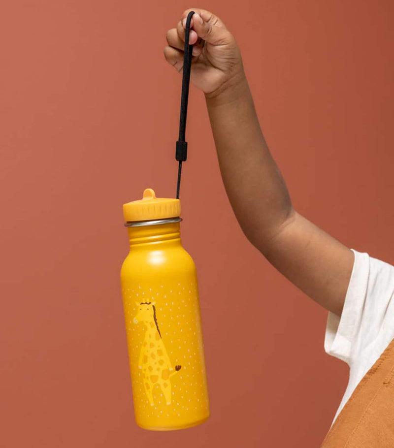 Trixie Mr Giraffe stainless steel water bottle 500ml, imported from the UK