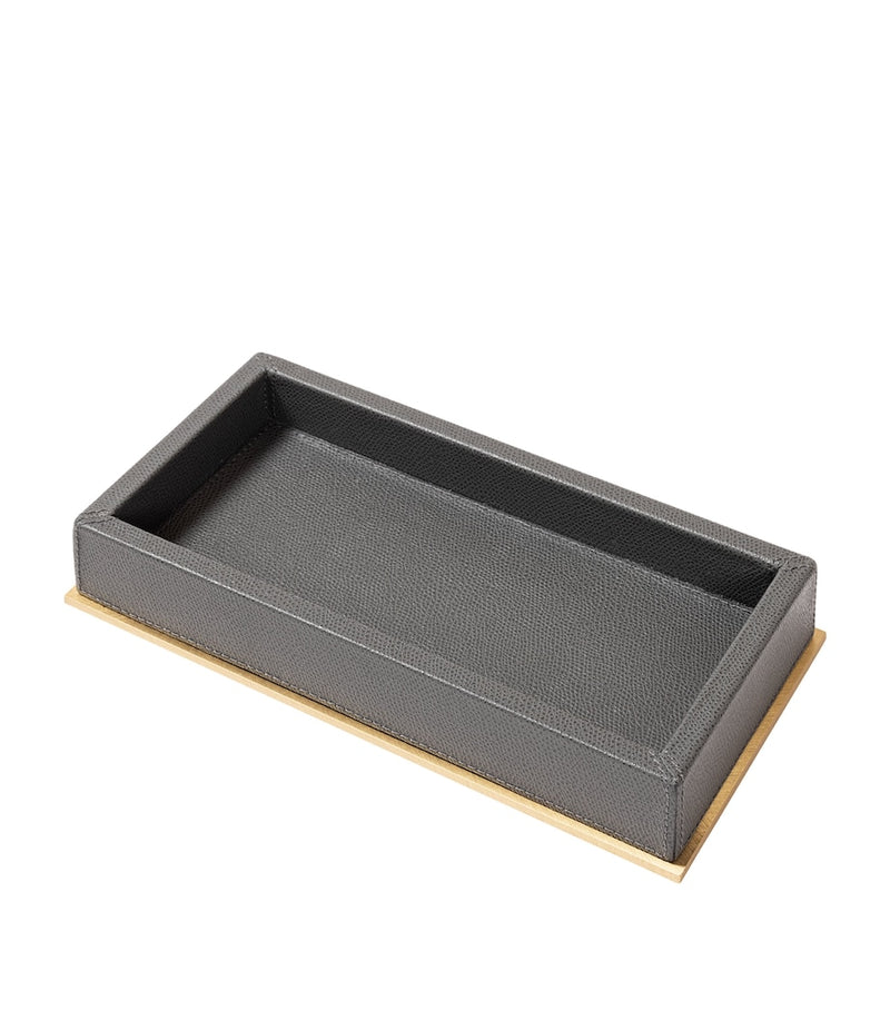 Giobagnara leather Firenze valet tray, UK version