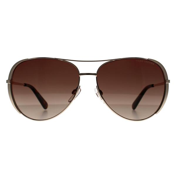 Marc Jacobs sunglasses gold gradient, UK version