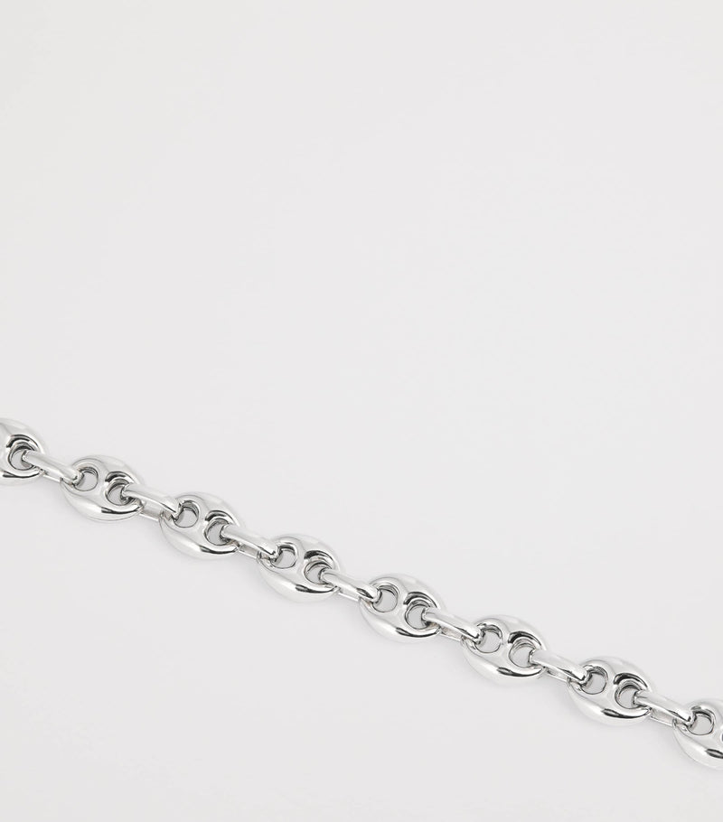 Tateossian sterling silver marine link chain bracelet (British brand)