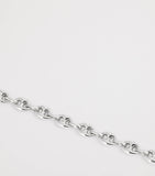 Tateossian sterling silver marine link chain bracelet (British brand)