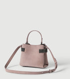 Brunello Cucinelli small suede top-handle bag, UK version
