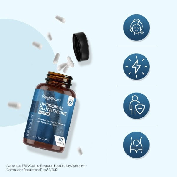 WeightWorld L-Glutathione supplement 1000mg 90 capsules - British product