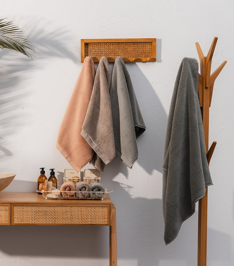 Hamam organic cotton guest towel 30x40cm, UK version