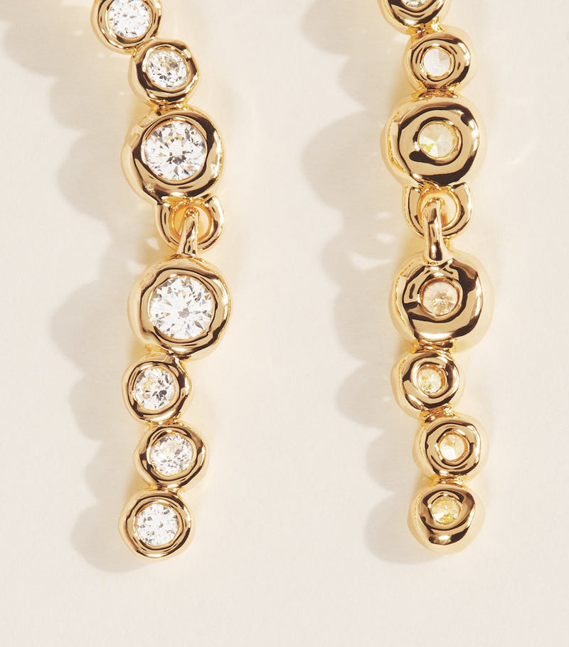 Alexis Bittar Asterales dangle earrings, imported from the UK