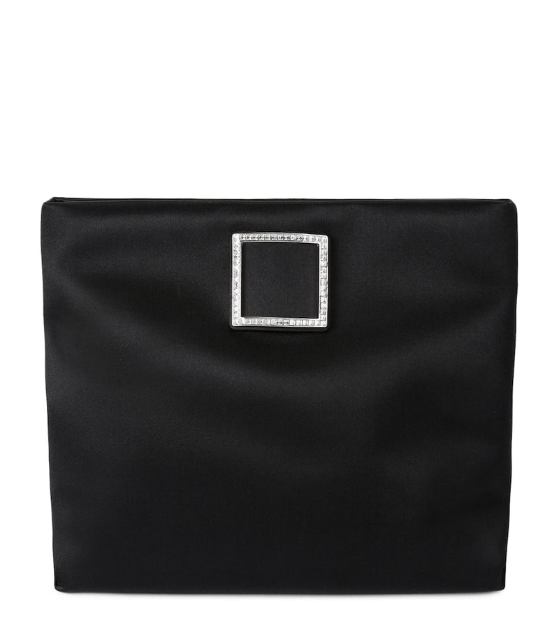 Roger Vivier Trompette satin pouch, imported from the UK