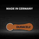 Duracell Size 312 hearing aid batteries pack of 6 - British product