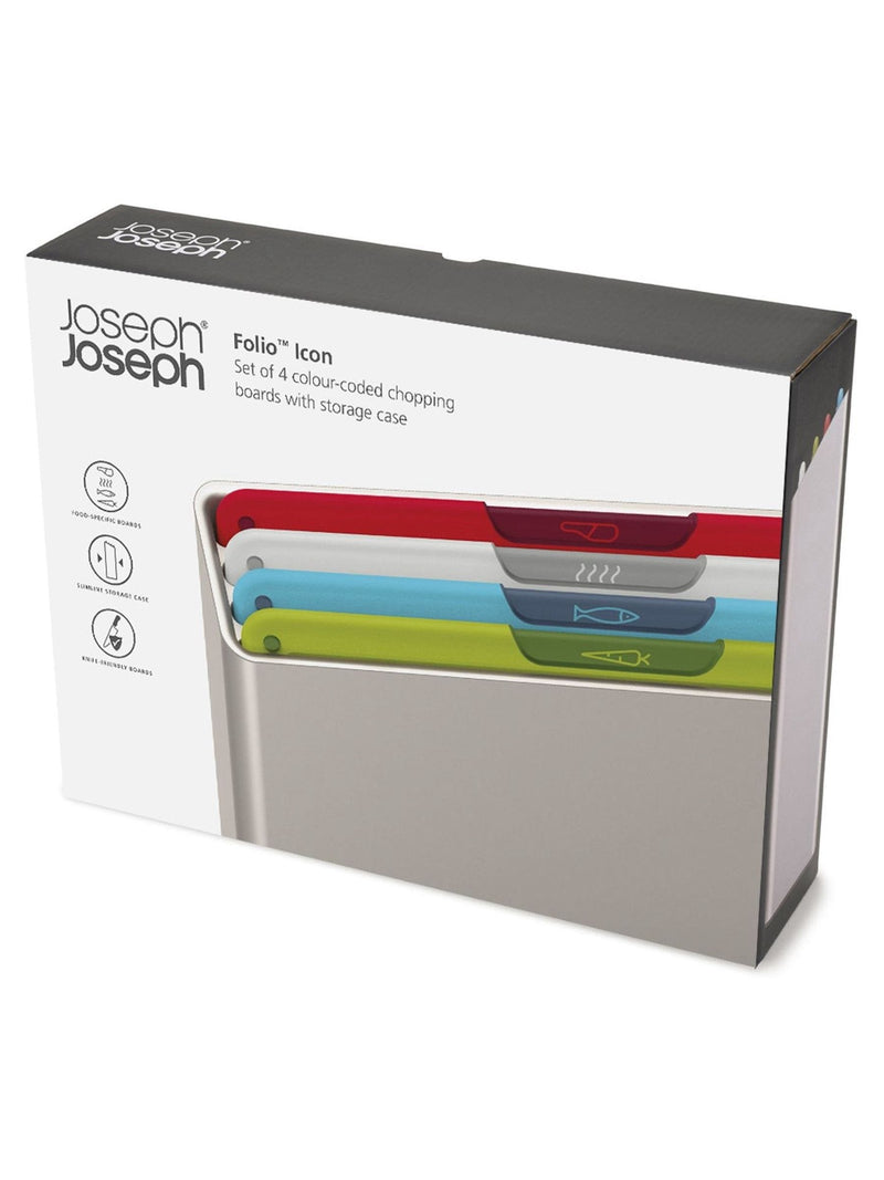 Joseph Joseph multicolour 4-piece chopping board set, UK version