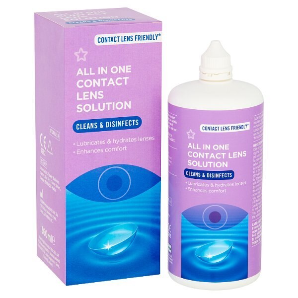 Superdrug All in One Contact Lens Solution 360ml GOODS Superdrug