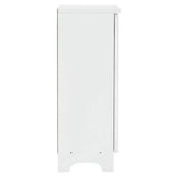 Argos Home shoe cabinet white slatted - British product