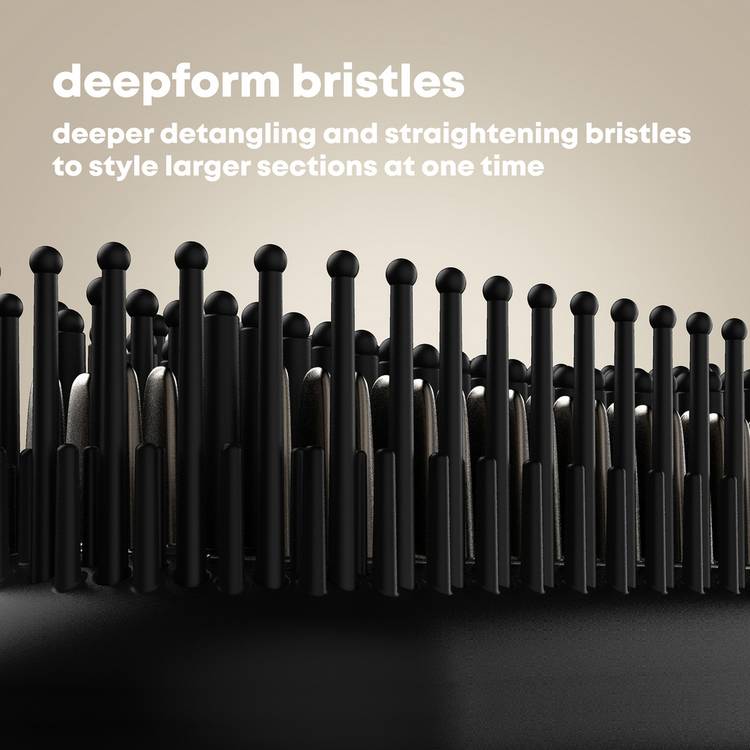 Revamp Deepform Ceramic Straightening Hot Brush (British brand)