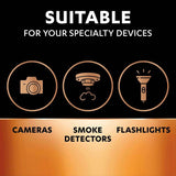 Duracell CR123A battery 2-pack, imported from the UK
