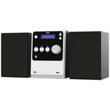 Bush mini hi-fi system silver with Bluetooth - British product
