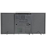 Bush mini hi-fi system silver with Bluetooth - British product