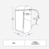 Decathlon Cool 100 backpack cooler 20 litre, UK version