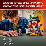 LEGO NINJAGO Ninja Character Display 15th Anniversary 447-piece building set (British brand)