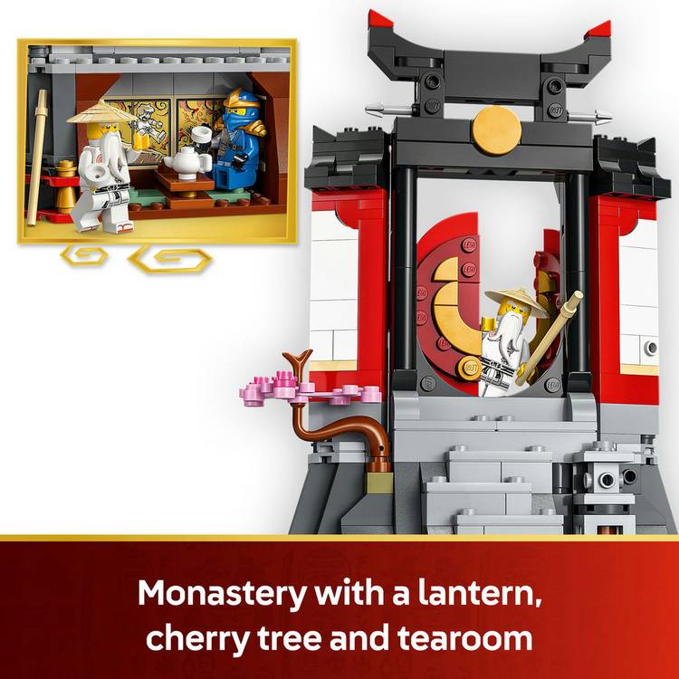 LEGO NINJAGO Ninja Character Display 15th Anniversary 447-piece building set (British brand)