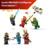 LEGO NINJAGO Ninja Character Display 15th Anniversary 447-piece building set (British brand)