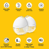 Medela Motion InBra double electric breast pump, imported from the UK