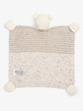 The Little Tailor baby comforter with teddy detail - British product