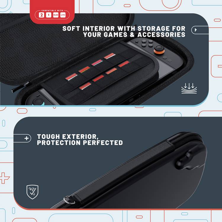 STEALTH Accessory Bundle for Nintendo Switch - British product